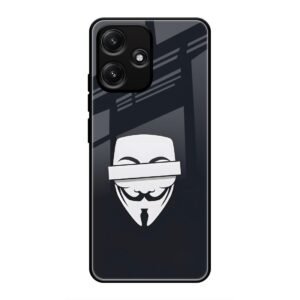 Money Hiest Glass Case for Redmi 12 5G