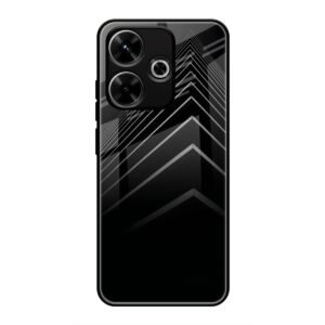 Square Illusion Glass Case for Redmi 13