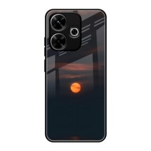 Sunset Glass Case for Redmi 13