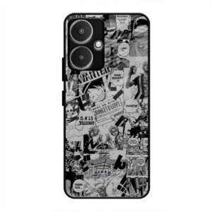 Pirate King's Legacy Glass Case for Redmi 13c 5G