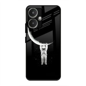 Moon Glass Case for Redmi 13c 5G