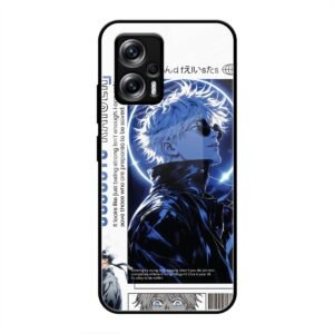 Jujutsu Kaisen Character Poster Glass Case for Redmi K50i