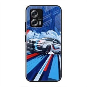 Dynamic BMW M2 Art Glass Case for Redmi K50i