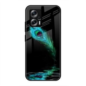 Lord Krishna Glass Case for Redmi K50i