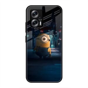 Minions Glass Case for Redmi K50i