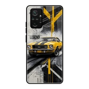 American Muscle Legacy Glass Case for Redmi Note 10 Pro