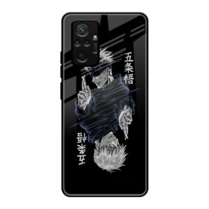 Duality of Satoru Gojo Glass Case for Redmi Note 10 Pro