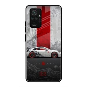 GT3 RS Heo Wave Glass Case for Redmi Note 10 Pro