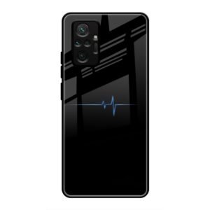Heartbeat Glass Case for Redmi Note 10 Pro