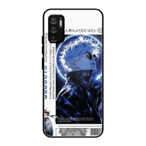 Jujutsu Kaisen Character Poster Glass Case for Redmi Note 10t