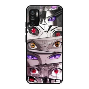 Eyes of the Uchiha Clan Glass Case for Redmi Note 10t