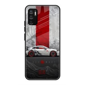 GT3 RS Heo Wave Glass Case for Redmi Note 10t