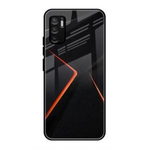 Abstract Line Glass Case for Redmi Note 10t