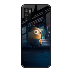 Minions Glass Case for Redmi Note 10t