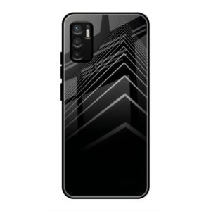 Square Illusion Glass Case for Redmi Note 10t