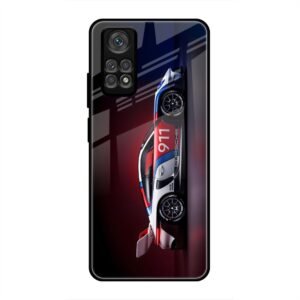 Porsche 911 Racing Legend Glass Case for Redmi Note 11