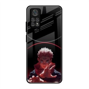 Mystical Energy Manipulation Glass Case for Redmi Note 11