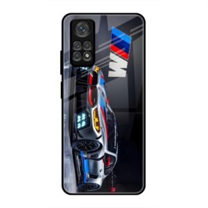 BMW Motorsport Glass Case for Redmi Note 11 Pro