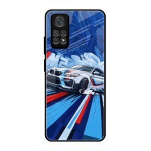 Dynamic BMW M2 Art Glass Case for Redmi Note 11 Pro