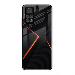 Abstract Line Glass Case for Redmi Note 11 Pro