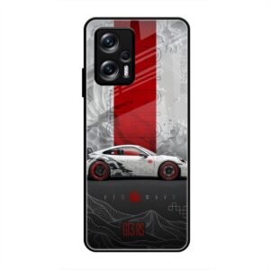 GT3 RS Heo Wave Glass Case for Redmi Note 11t