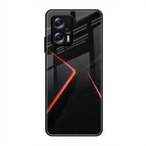 Abstract Line Glass Case for Redmi Note 11t