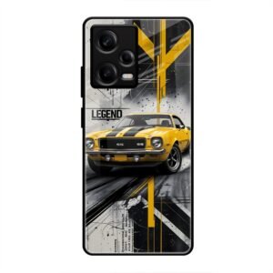 American Muscle Legacy Glass Case for Redmi Note 12 Pro