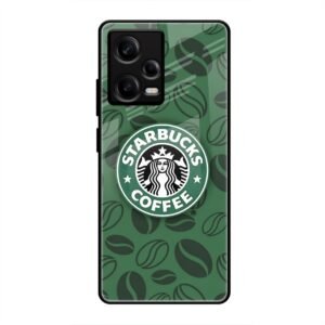 Starbucks Coffee Glass Case for Redmi Note 12 Pro