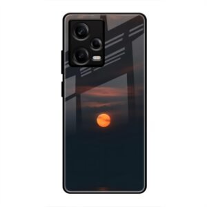 Sunset Glass Case for Redmi Note 12 Pro