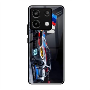 BMW Motorsport Glass Case for Redmi Note 13 5g