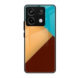 Abstract Color Glass Case for Redmi Note 13 5g
