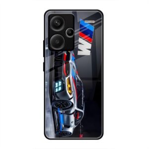 BMW Motorsport Glass Case for Redmi Note 13 Pro