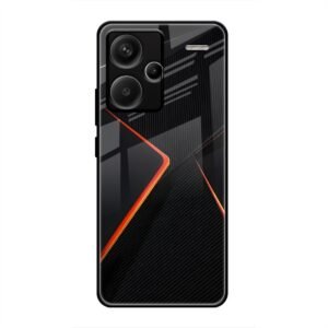Abstract Line Glass Case for Redmi Note 13 Pro