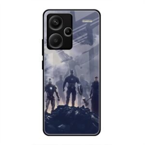 Caption America Glass Case for Redmi Note 13 Pro