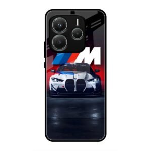 M Power Dominance Glass Case for Redmi Note 14 5g
