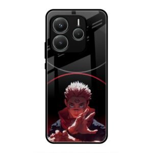 Mystical Energy Manipulation Glass Case for Redmi Note 14 5g