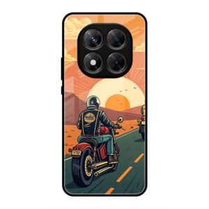 Wheels & Wanderlust Glass Case for Redmi Note 14 Pro