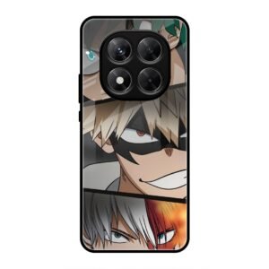 Determined Heroes Glass Case for Redmi Note 14 Pro