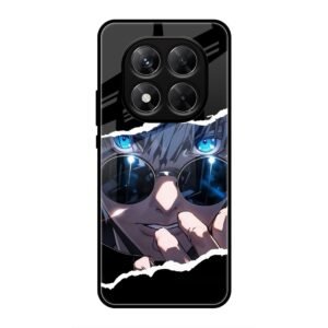 Azure Enigma Glass Case for Redmi Note 14 Pro