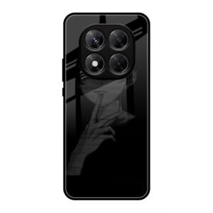 A boy Thinking Glass Case for Redmi Note 14 Pro