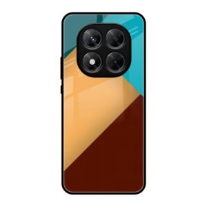 Abstract Color Glass Case for Redmi Note 14 Pro