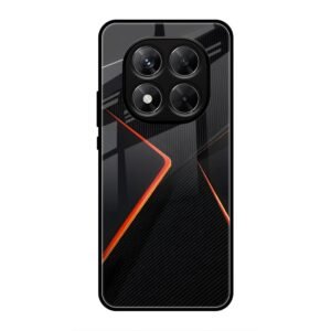 Abstract Line Glass Case for Redmi Note 14 Pro