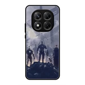 Caption America Glass Case for Redmi Note 14 Pro