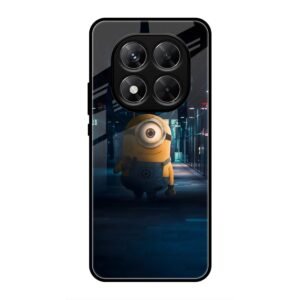 Minions Glass Case for Redmi Note 14 Pro