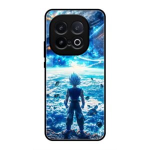 Cosmic Warrior's Resolve Glass Case for Vivo iQoo 13