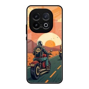 Wheels & Wanderlust Glass Case for Vivo iQoo 13