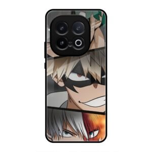 Determined Heroes Glass Case for Vivo iQoo 13