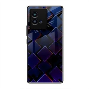 3D Square Glass Case for Vivo iQoo 9t