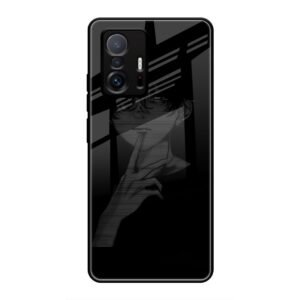 A boy Thinking Glass Case for Xiaomi 11T Pro