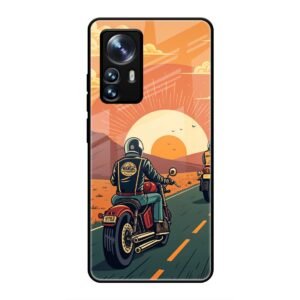 Wheels & Wanderlust Glass Case for Xiaomi 12 Lite